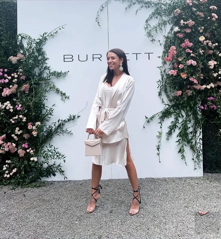 Haley Findlay at a New York Fashion Week event